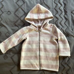 H&M Baby Girl Hooded Sweater. Size 9 months